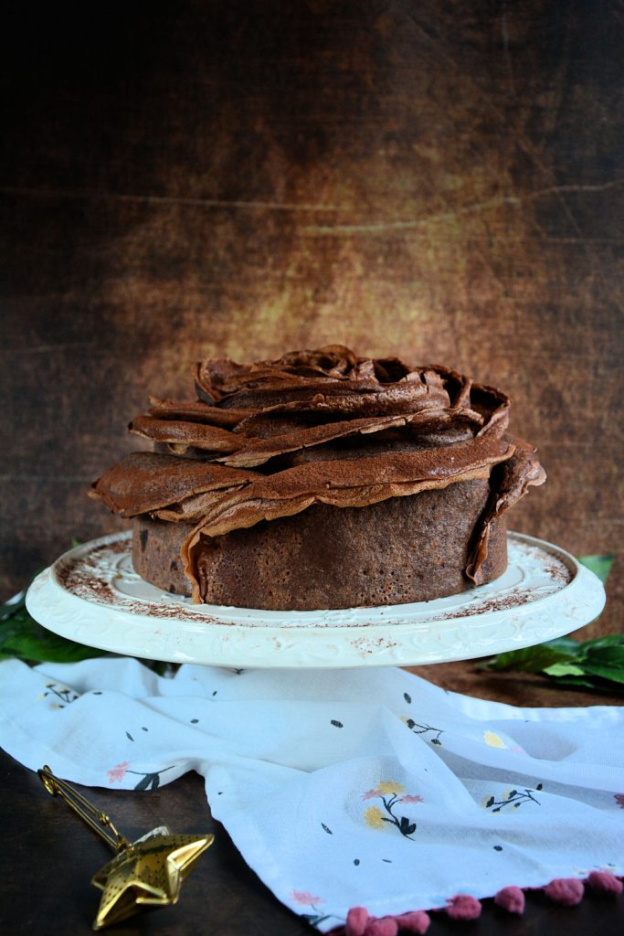 Korak po korak priprema Torte Ruže od palačinki